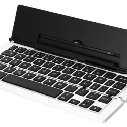 Foldable Aluminum Bluetooth Wireless External Keyboards for Mobile Phone Tablet