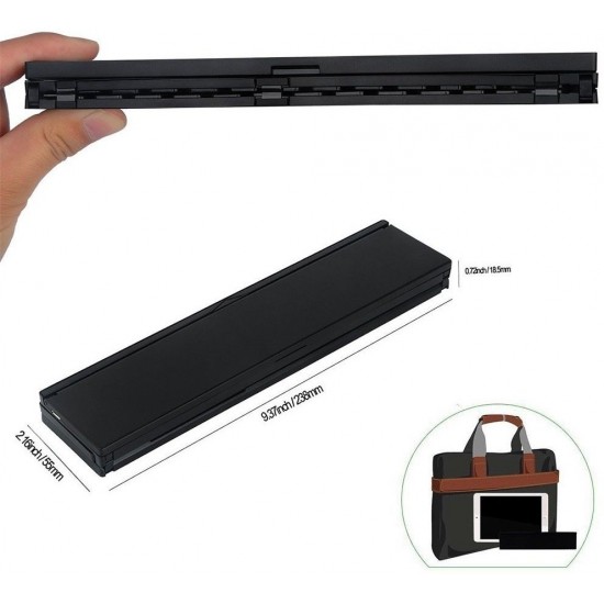 Mini Portable Wireless Foldable Bluetooth Keyboard - iPhone Android Windows OS