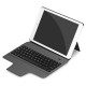 Slim iPad 2 / 3 / 4  Bluetooth Wireless Leather Keyboard with case cover Black