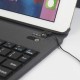 Slim iPad 2 / 3 / 4  Bluetooth Wireless Leather Keyboard with case cover Black