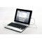 iPad 2/3/4 Bluetooth Keyboard+Plastic Stand Case 4000mah power bank silver