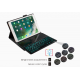 New iPad 2018/2017 iPad Air/Air 2/Pro 9.7 wireless bluetooth smart keyboard case