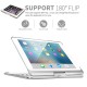 iPad Air 1/2/Pro 9.7/2017 iPad 360 Rotating Backlit Bluetooth Keyboard silver