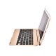 iPad Air /Pro 9.7 2018/2017 New iPad Bluetooth Wireless Keyboard Cover-Gold