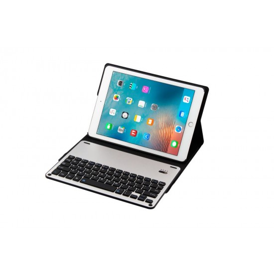 New iPad 2017/2018/iPad Air/Air 2/Pro 9.7" Aluminum Bluetooth Keyboard Cover