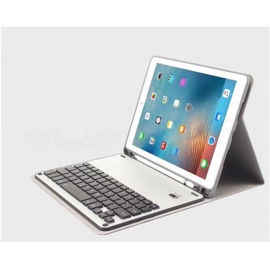 iPad Air/Air 2/Pro 9.7" 2017/2018 iPad Detachable Aluminum Bluetooth Keyboard