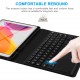 New 2017 2018 iPad Air 1&2 Pro 9.7" PU Cover with Removable Bluetooth Keyboard