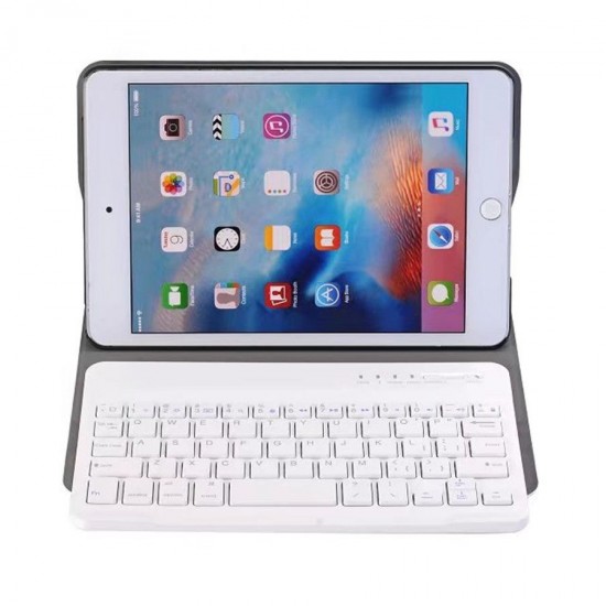 iPad Mini 4/Mini 5 Detachable Wireless Bluetooth Keyboard Slim Case Stand Cover