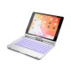 2019 iPad 10.2 inch 7th Bluetooth Keyboard 360° Rotatable 7 Colors Backlit