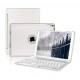 iPad air 3 /Pro 10.5" Bluetooth Aluminum Keyboard Case Cover with Backlit Silver