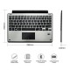 Aluminum Metal Microsoft Surface Pro 3/4/5/6 2017 Bluetooth Keyboard w/Touch Pad