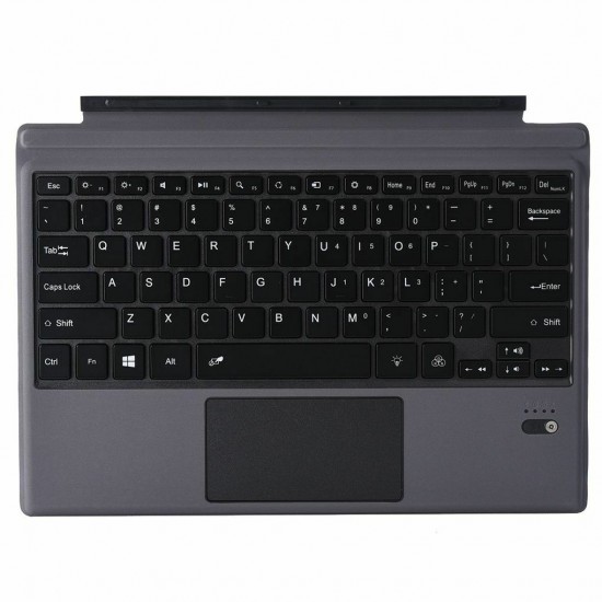 Surface pro 3/4/5/6/7  Slim Bluetooth Wireless Backlit Keyboard with Touch pad