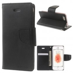 iPhone 7plus/8 plus Goospery Slim Card Flip Slot wallet Case Cover 5.5" black