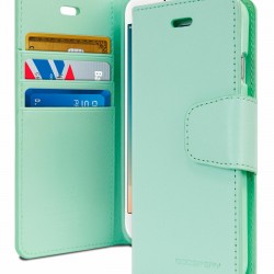 GOOSPERY iphone 7/8 sonata leather Wallet card slot Case 4.7 inch Mint