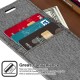 iPhone 11 Pro Max MERCURY Goospery Canvas Flip wallt Case Grey 6.5"