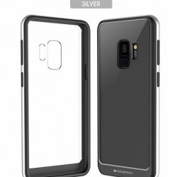 Mercury GOOSPERY Samsung Galaxy A8 2018 Bumper X Clear Hard PC Cover Case