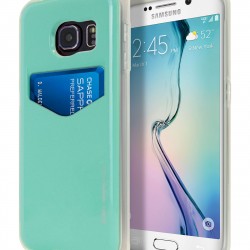 Samsung Galaxy S6 Edge GOOSPERY Slim ipocket  card Slot bumper case Mint