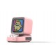 Ditoo Retro Pixel Art Bluetooth Speaker With DRY LED App Controlled Screen-Pink