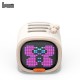 Divoom Pixel Art Bluetooth Speaker Alarm Clock for IOS Android Phone-Ivory