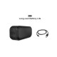 Voombox Outdoor Water Resistant Wireless Bluetooth Speaker with Mic NFC-Black