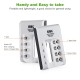 EBL® 4 Slot Individual AA AAA Ni-MH Ni-CD Rechargeable Battery Charger Adapter