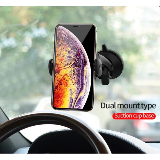 Smart infrared Sensor Car Phone Holder Fast QI Wireless Charger Air Vent Mount