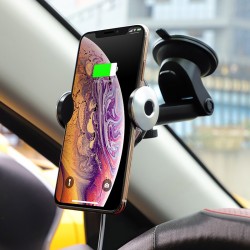 Automatic induction wireless Car charging holder air outlet Dashboard base mount