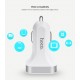 Digital Display Dual USB Ports Car Charger Voltage Current Car Charger for Phone