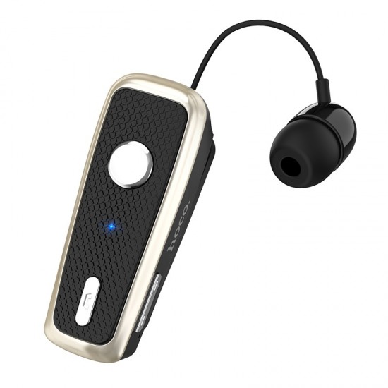 Retractable Mini Wireless bluetooth 5.0 Earphone Handset Clip Mic Phone Call