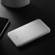 Ultra Slim 5000 mAh portable external mobile battery double USB output White