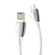 Micro USB charging data cable 1.2m  2.4A White