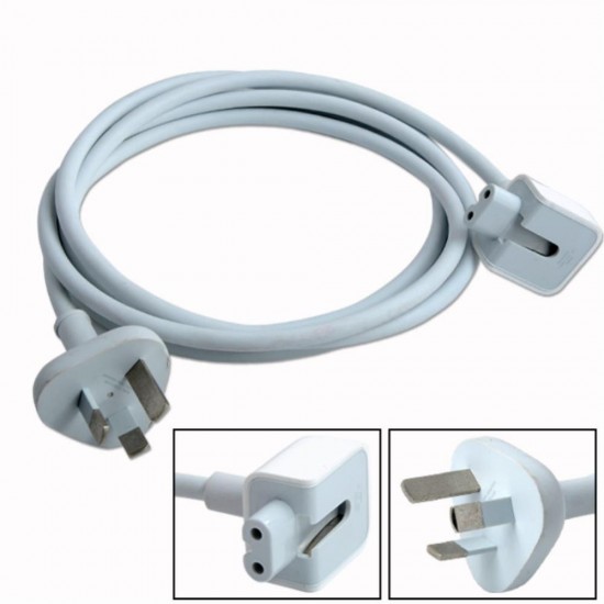 Power Extension Cable Cord for Apple Macbook Pro/Air NZ Wall Adapter 1.8M