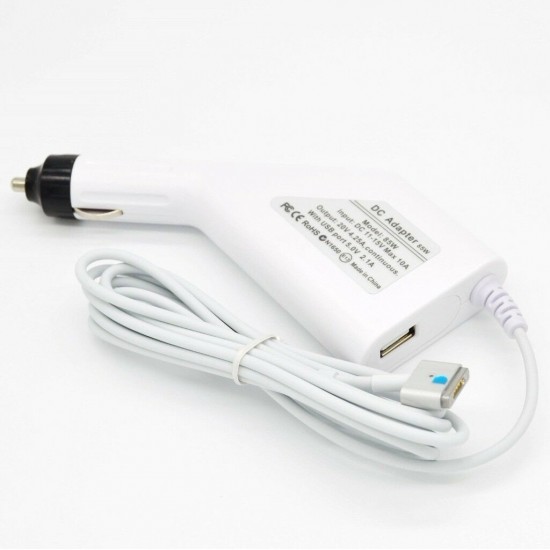 Mini Car Charger for Apple magsafe 2 Macbook Pro 15 inch Retina A1398 85w