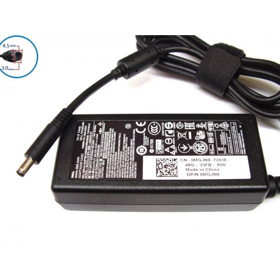 NEW Original 65W 19.5V 3.34A Dell Inspiron 13 7000(7348) XPS 4.5*3.0mm Adapter