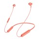 Wireless Bluetooth 5.0 Sports Magnet Headset HiFi Sound Neckband Headphone-Orange