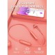 Wireless Bluetooth 5.0 Sports Magnet Headset HiFi Sound Neckband Headphone-Orange