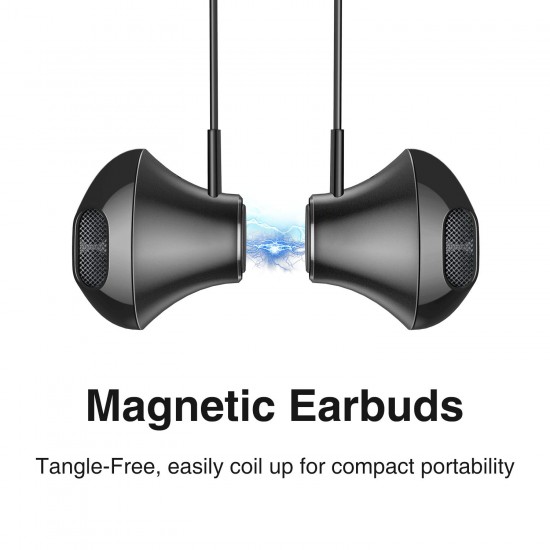 In Ear Wireless Earphones Neckband Magnetic Bluetooth 5.0 with Mic Sport Gym