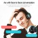 Over-ear Bluetooth Stereo Gaming Wireless Foldable Headphone Headsets With Mic