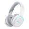 Over-ear Bluetooth Stereo Gaming Wireless LED Light Headphones With Mic White