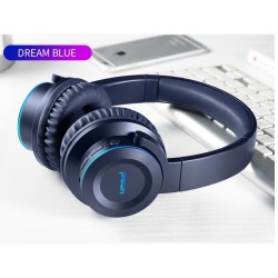 Wireless bluetooth 5.0 Bass Headphones Headset LED Stereo Bass Touch Control