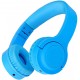 Kids Children Wireless Bluetooth Headphones Foldable Stereo Built-in Mic-Blue