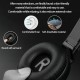 Headset Adjustable Foldable Headphone 4D Sound Deep Bass Earphone with Mic