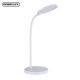 Touch Control Rechargeable Desktop Table LED Lamp with Wireless Charger-White