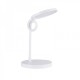 Touch Control Rechargeable Desktop Table LED Lamp with Wireless Charger-White