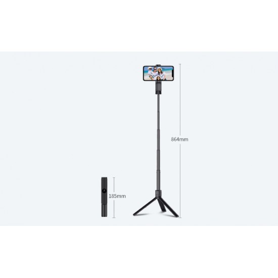 Multiplayer Tripod Bluetooth Selfie Stick with remote Controller