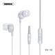 New Music Earphone With Mic In-ear 3.5mm Jack Wire Headset For Mobile Phone