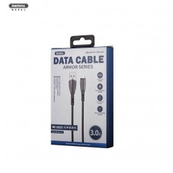 Remax Armors Series Type C Data charging cable 3.0A 1M -Black