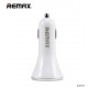 Remax 3 Port USB Car Charger Phone Charger Adapter for Mobile Phone