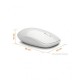 Light 2.4GHz USB Wireless Mouse For Desktop Laptop PC-White