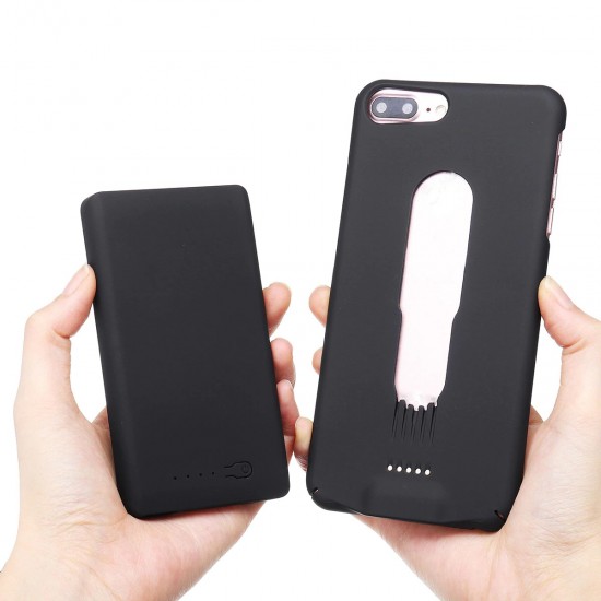 iPhone X/XS Back Case with 5000mah Removable battery charger Power Bank